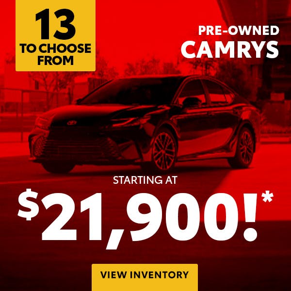 Pre-Owned Camrys | Jim Norton Toyota OKC