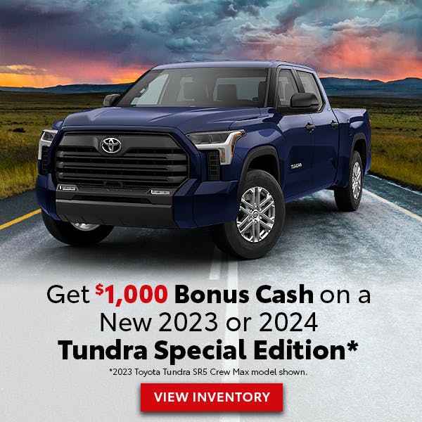 Get $1,000 Bonus Cash on Tundra Special Edition | Jim Norton Toyota OKC