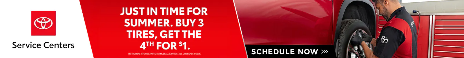 BUY 3 TIRES, GET THE 4TH FOR $1 | Jim Norton Toyota OKC