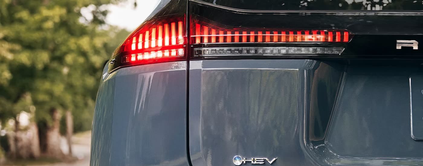 Brakelight on a grey 2026 Toyota RAV4