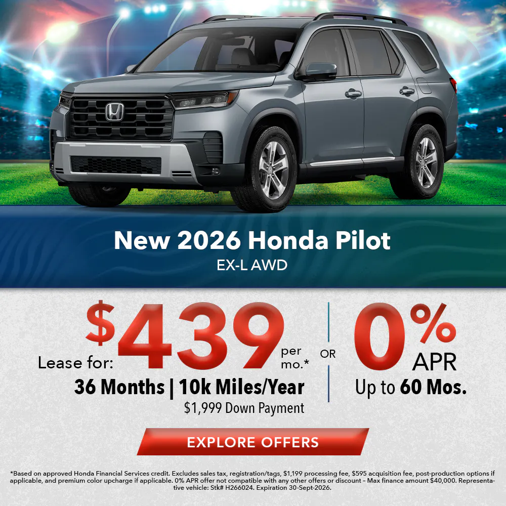 New 2026 Honda Pilot EX-L AWD | Joyce Koons Honda