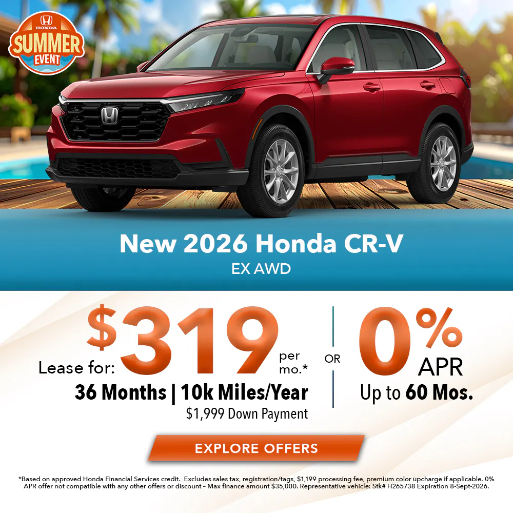 New 2026 Honda CR-V EX AWD | Joyce Koons Honda