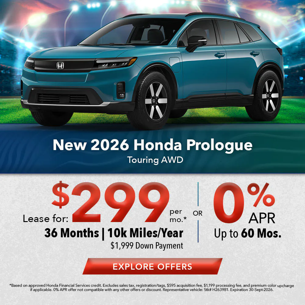 New 2026 Honda Prologue Touring AWD | Joyce Koons Honda