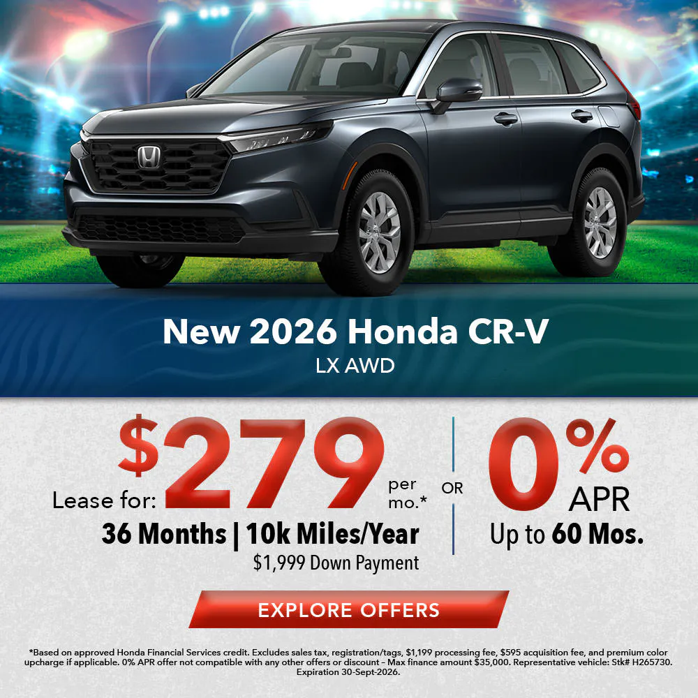 New 2026 Honda CR-V LX AWD | Joyce Koons Honda