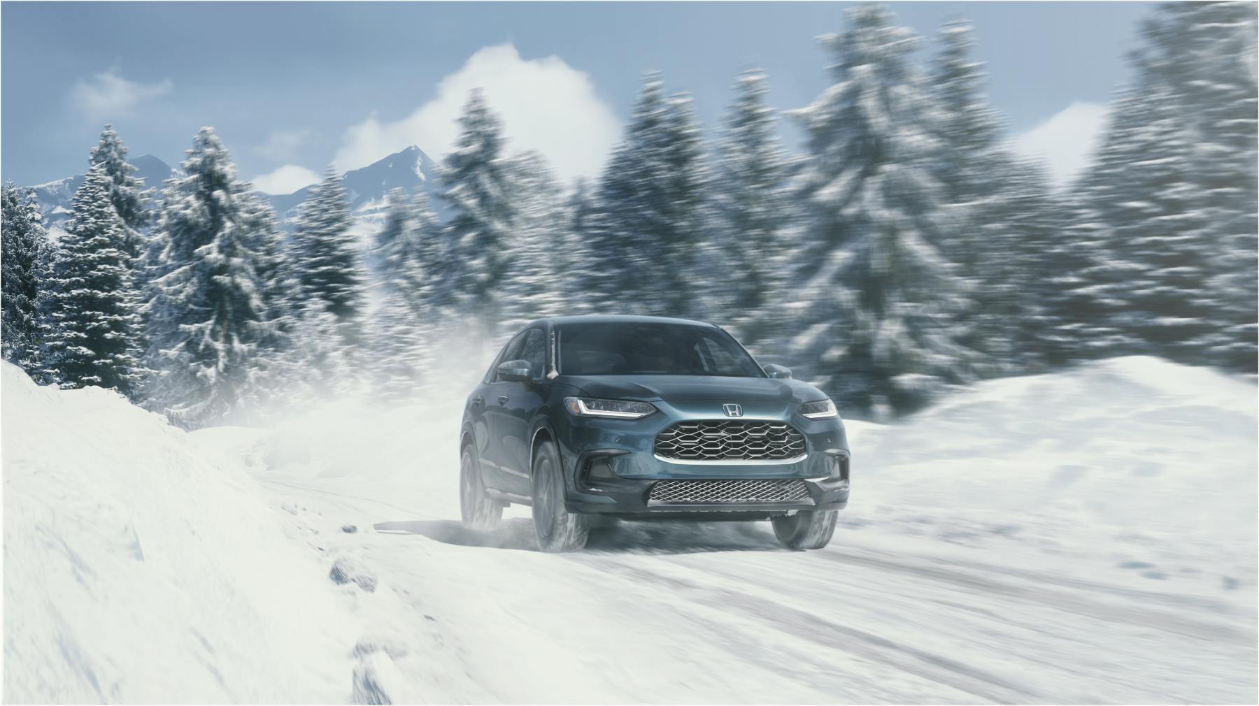 Honda HR-V winter performance SUV near Juneau Alaska