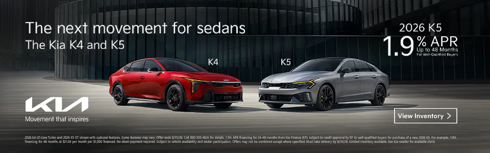 The Kia K4 and K5 | Shottenkirk Kia Of Quincy