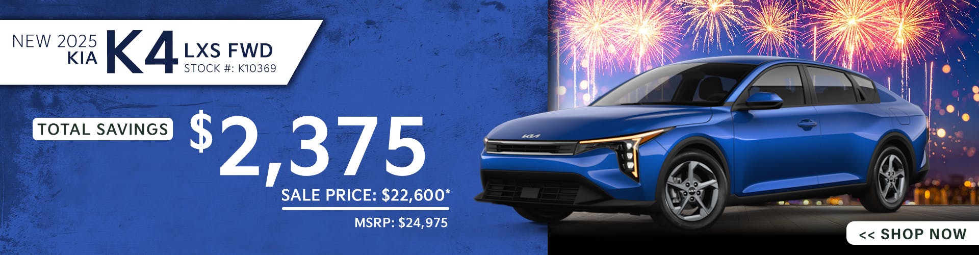 New 2025 Kia K4 LXS FWD