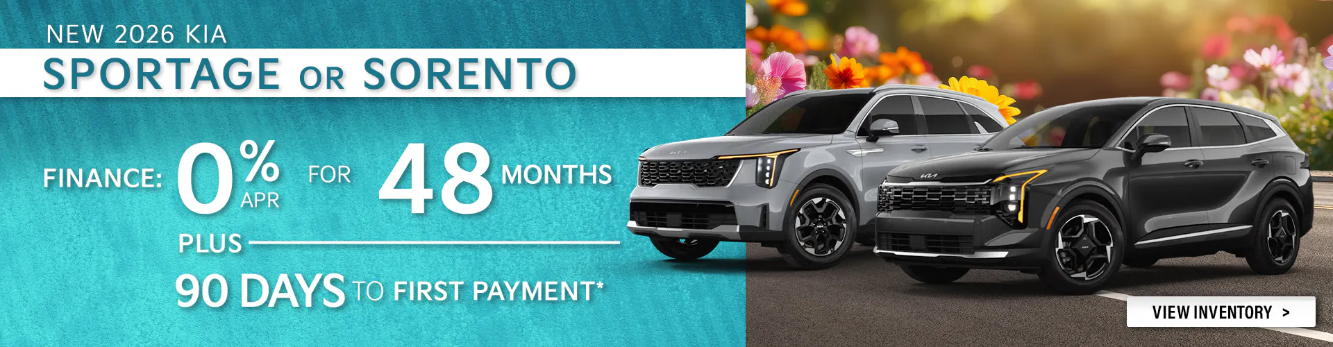 New 2026 Kia Sportage or New 2026 Kia Sorento