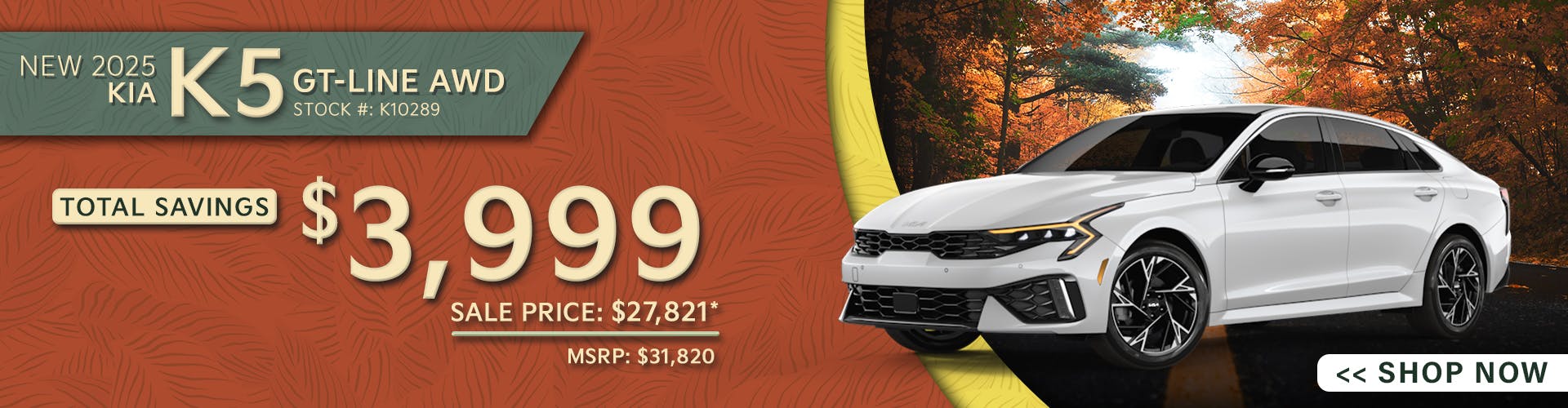 New 2025 Kia K5 GT-Line AWD