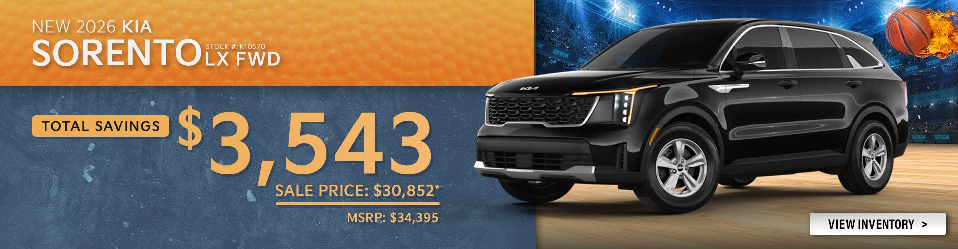 New 2026 Kia Sorento LX FWD