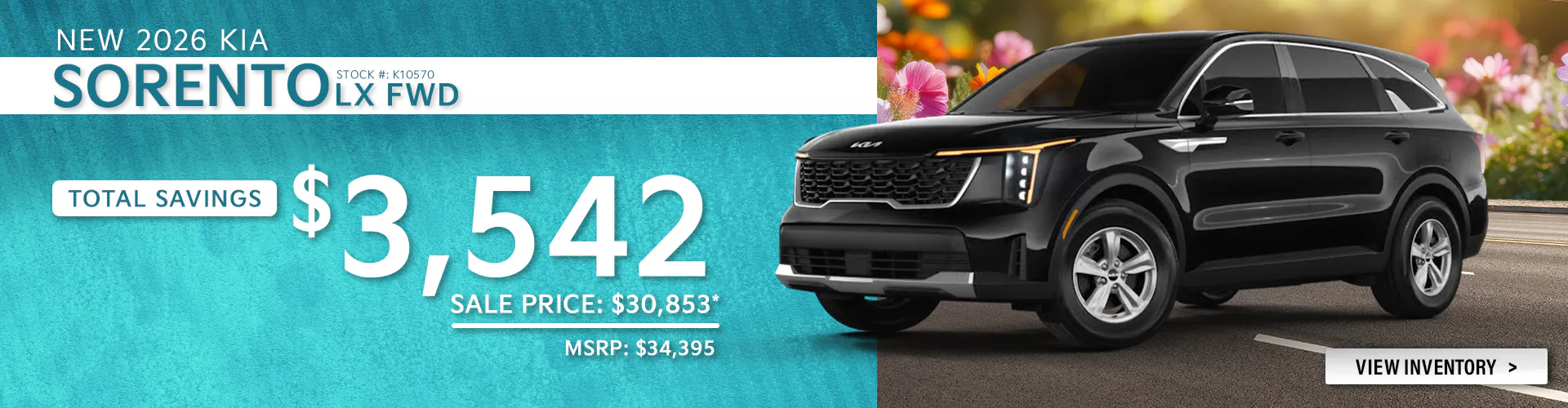 New 2026 Kia Sorento LX FWD