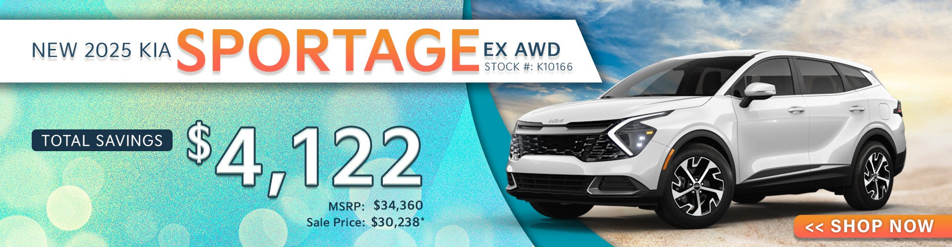 New 2025 Kia Sportage EX AWD – Save $4,122
