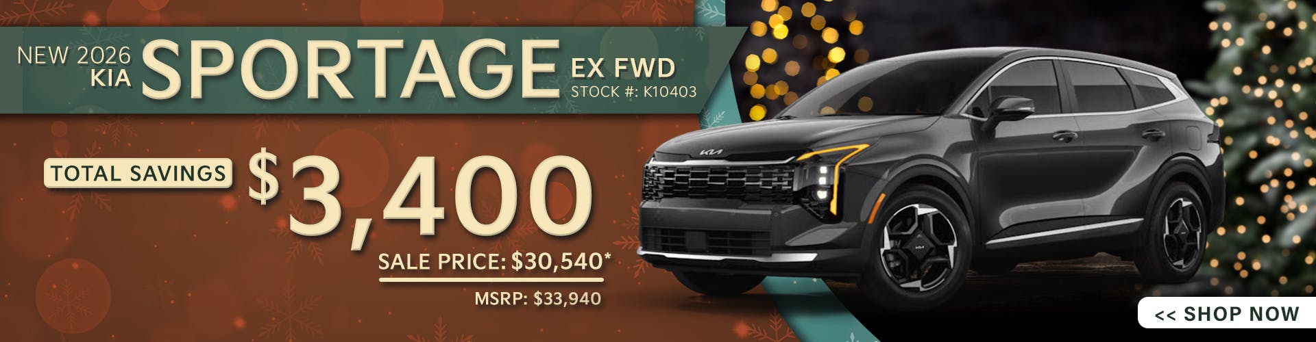 New 2026 Kia Sportage EX FWD