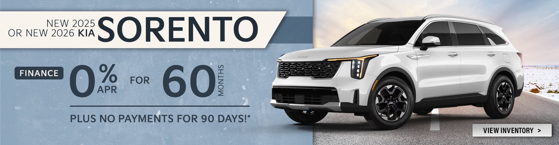 New 2025 or New 2026 Kia Sorento