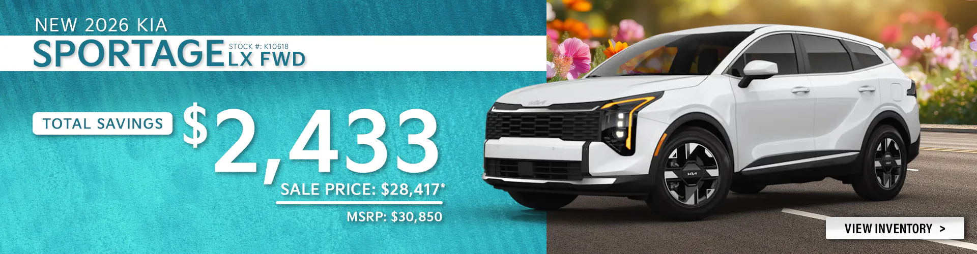 New 2026 Kia Sportage LX FWD