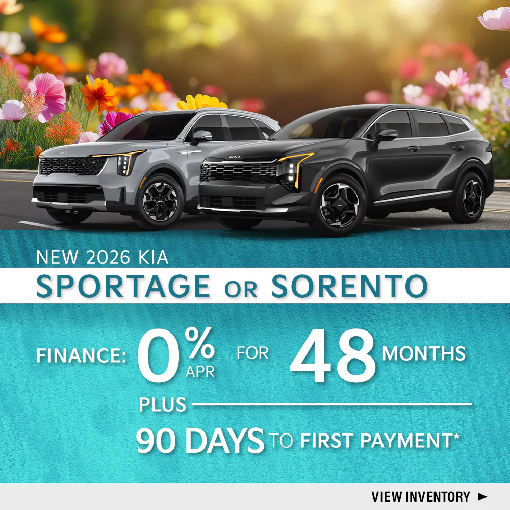 New 2026 Kia Sportage or New 2026 Kia Sorento