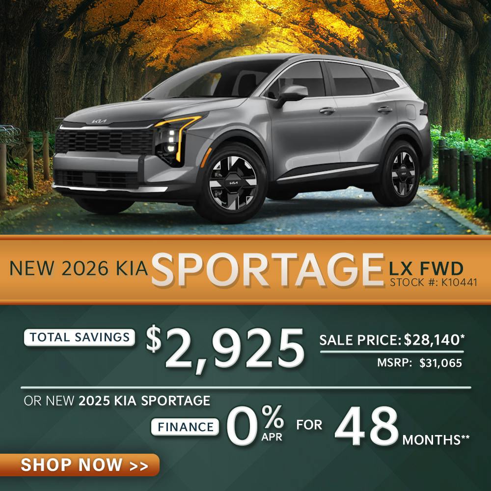 New 2026 Kia Sportage LX FWD