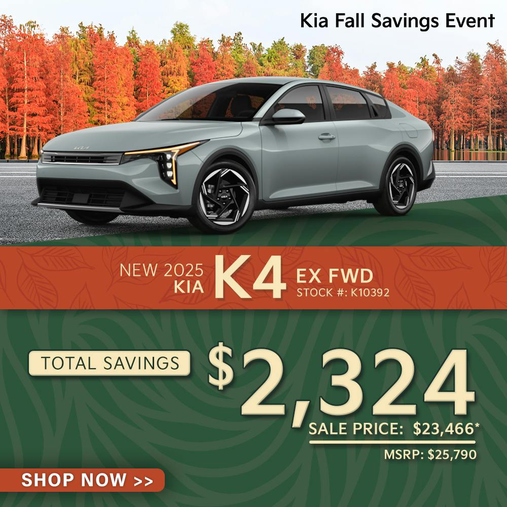 New 2025 Kia K4 EX FWD | Shottenkirk Kia Of Quincy