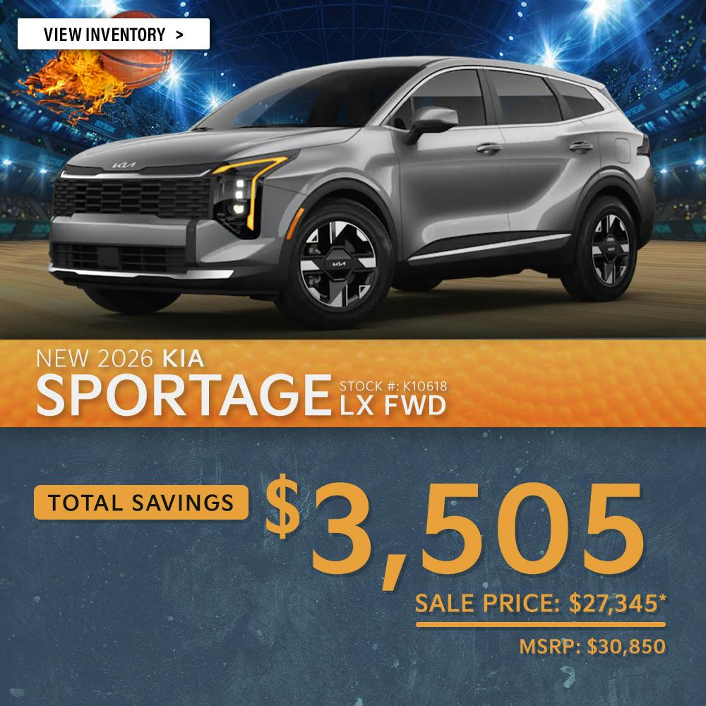 New 2026 Kia Sportage LX FWD