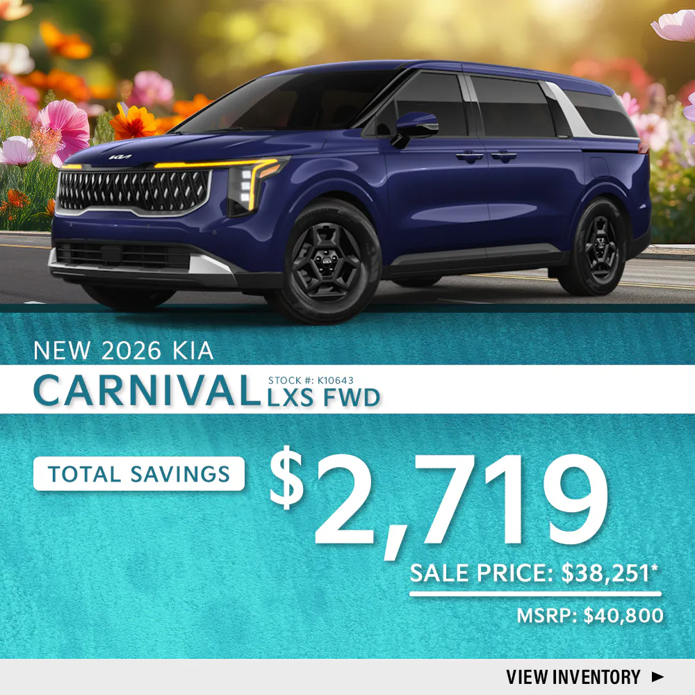 New 2026 Kia Carnival LXS FWD
