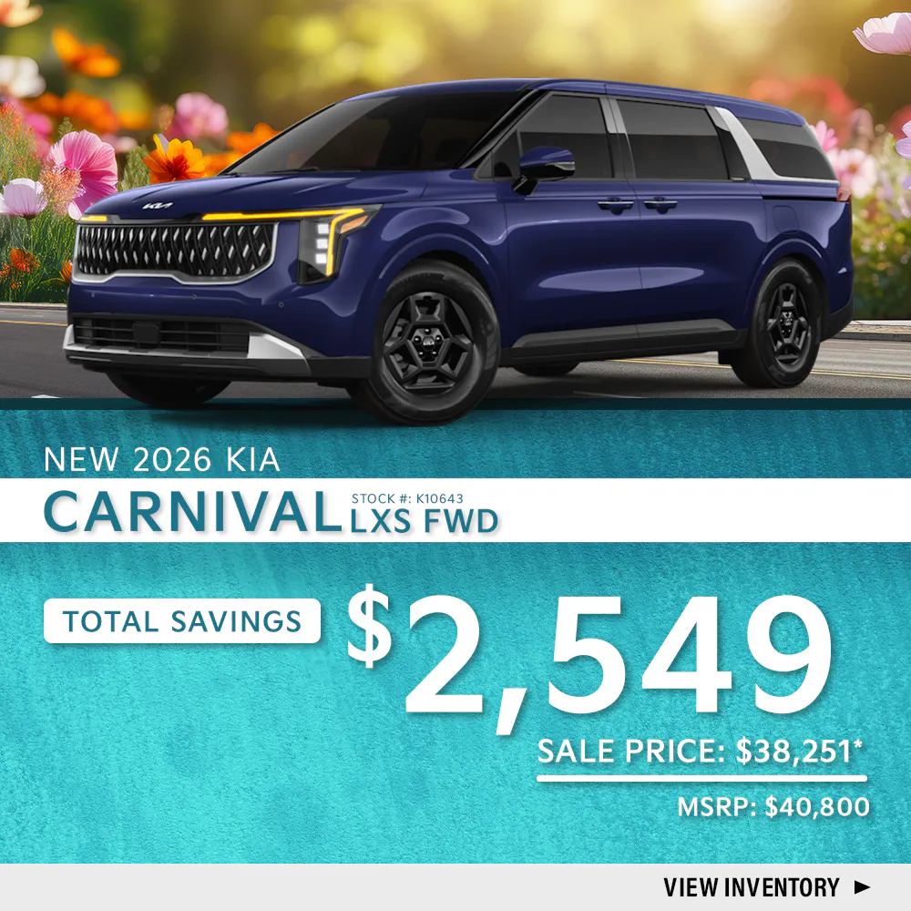 New 2026 Kia Carnival LXS FWD