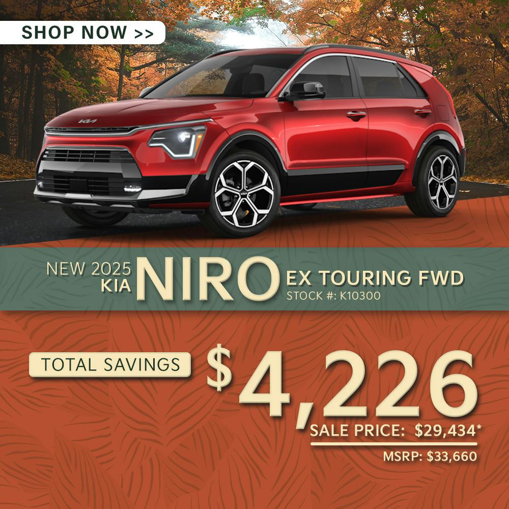 New 2025 Kia Niro EX Touring FWD