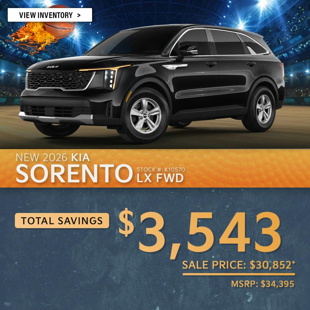 New 2026 Kia Sorento LX FWD