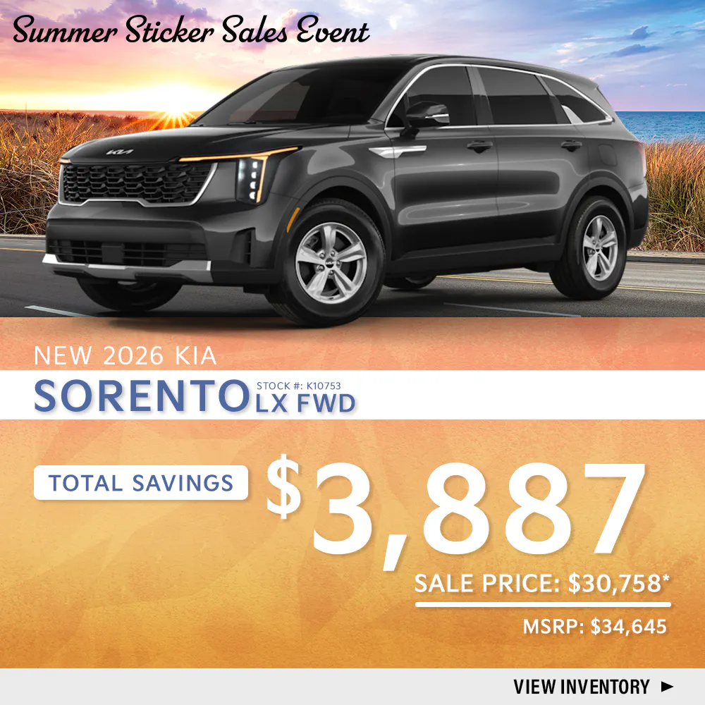 New 2026 Kia Sorento LX FWD