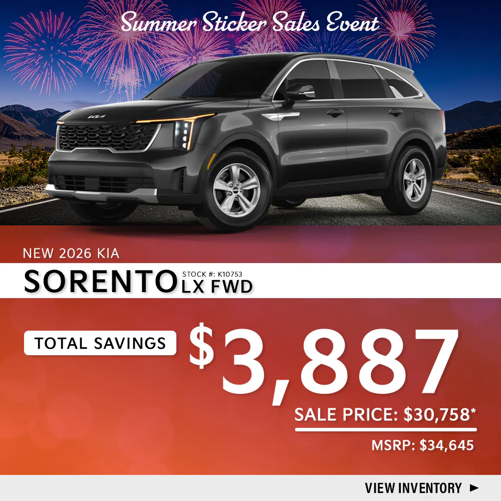 New 2026 Kia Sorento LX FWD