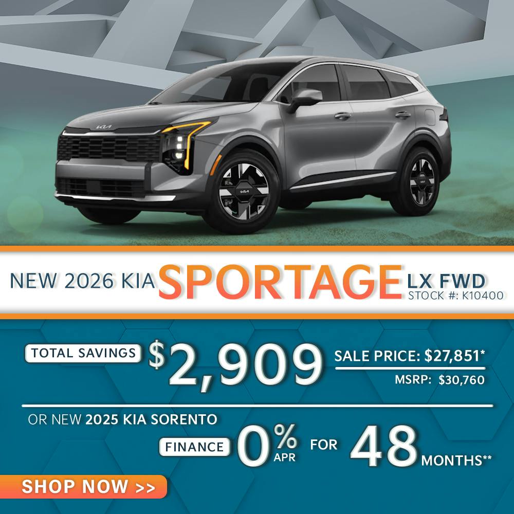 New 2026 Kia Sportage LX FWD