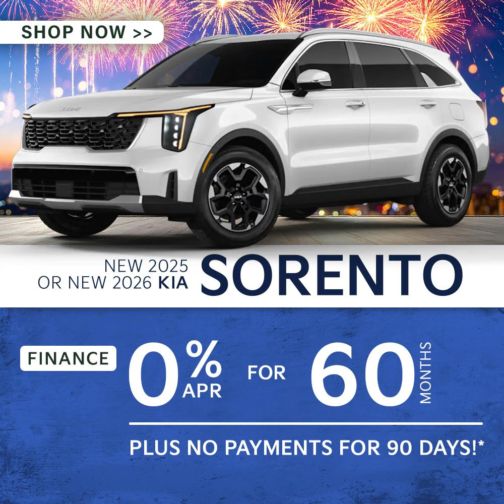 New 2025 or New 2026 Kia Sorento