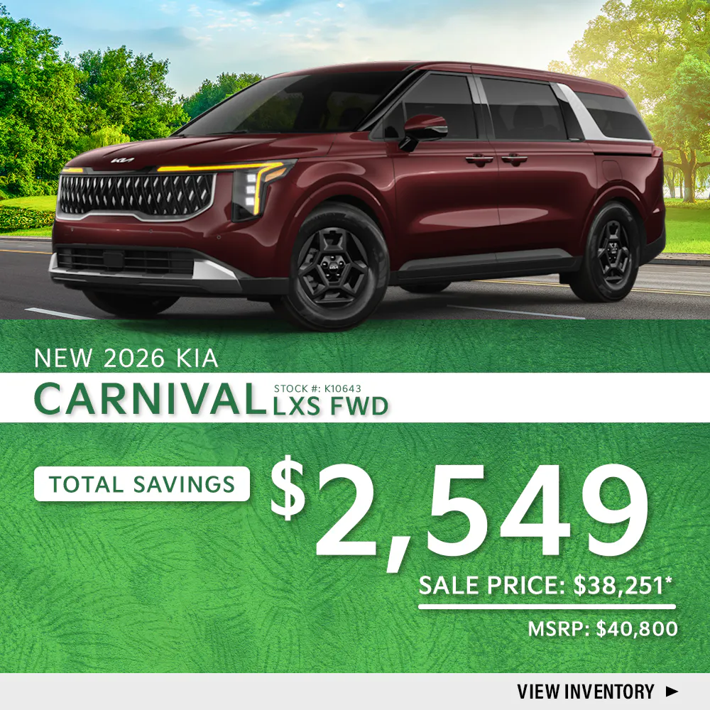New 2026 Kia Carnival LXS FWD