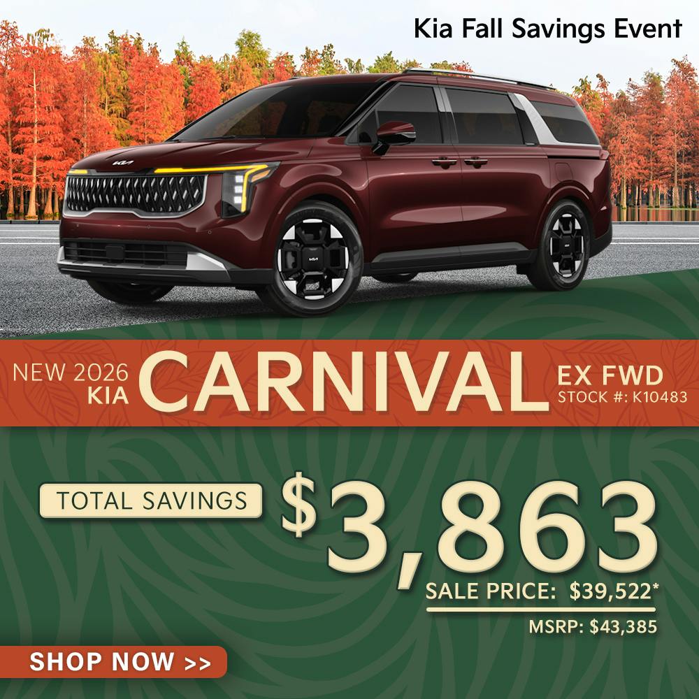 New 2026 Kia Carnival  EX FWD