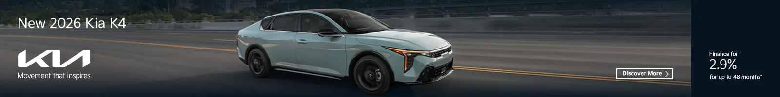 New 2026 Kia K4