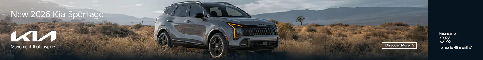 New 2026 Kia Sportage