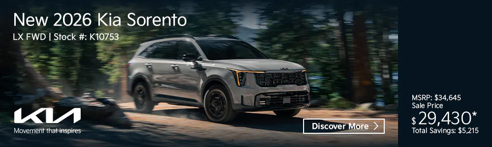 New 2026 Kia Sorento LX FWD | Shottenkirk Kia Of Quincy