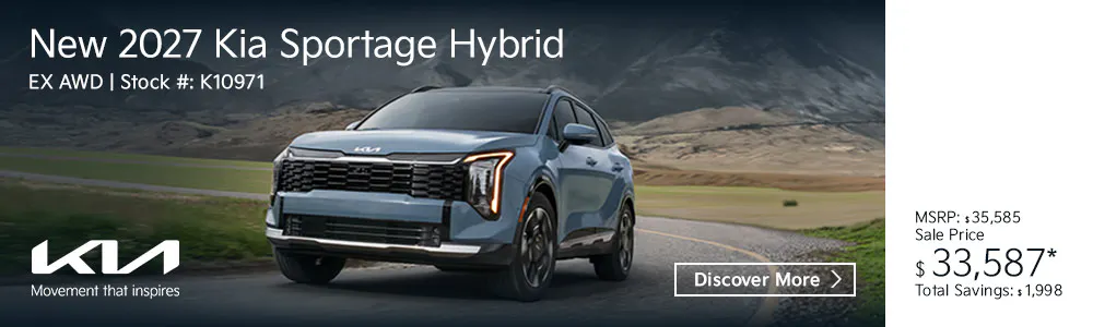 New 2027 Kia Sportage Hybrid EX AWD | Shottenkirk Kia Of Quincy