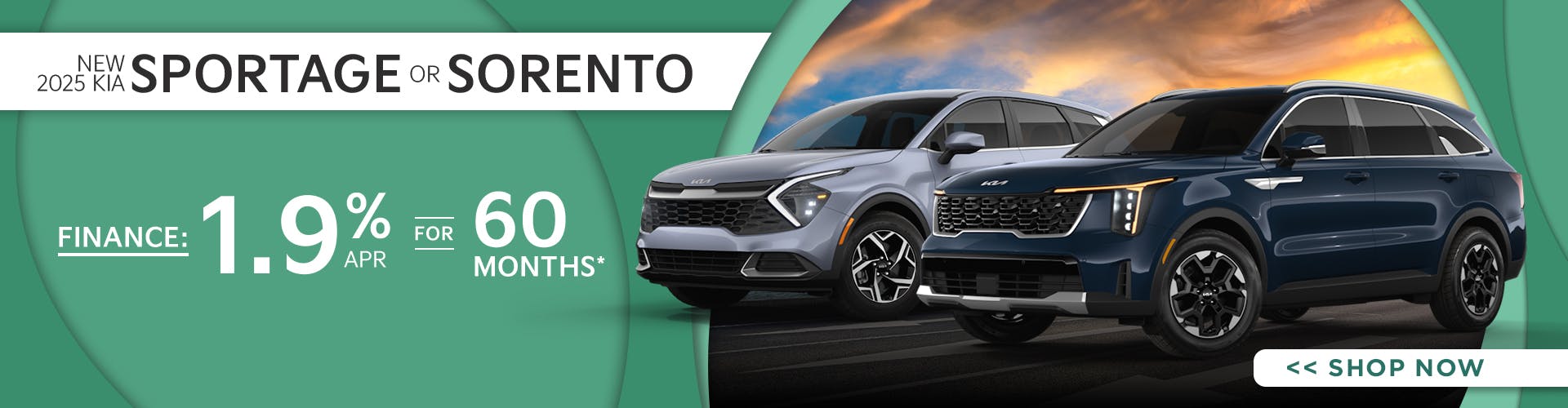 New 2025 Kia Sportage or Sorento