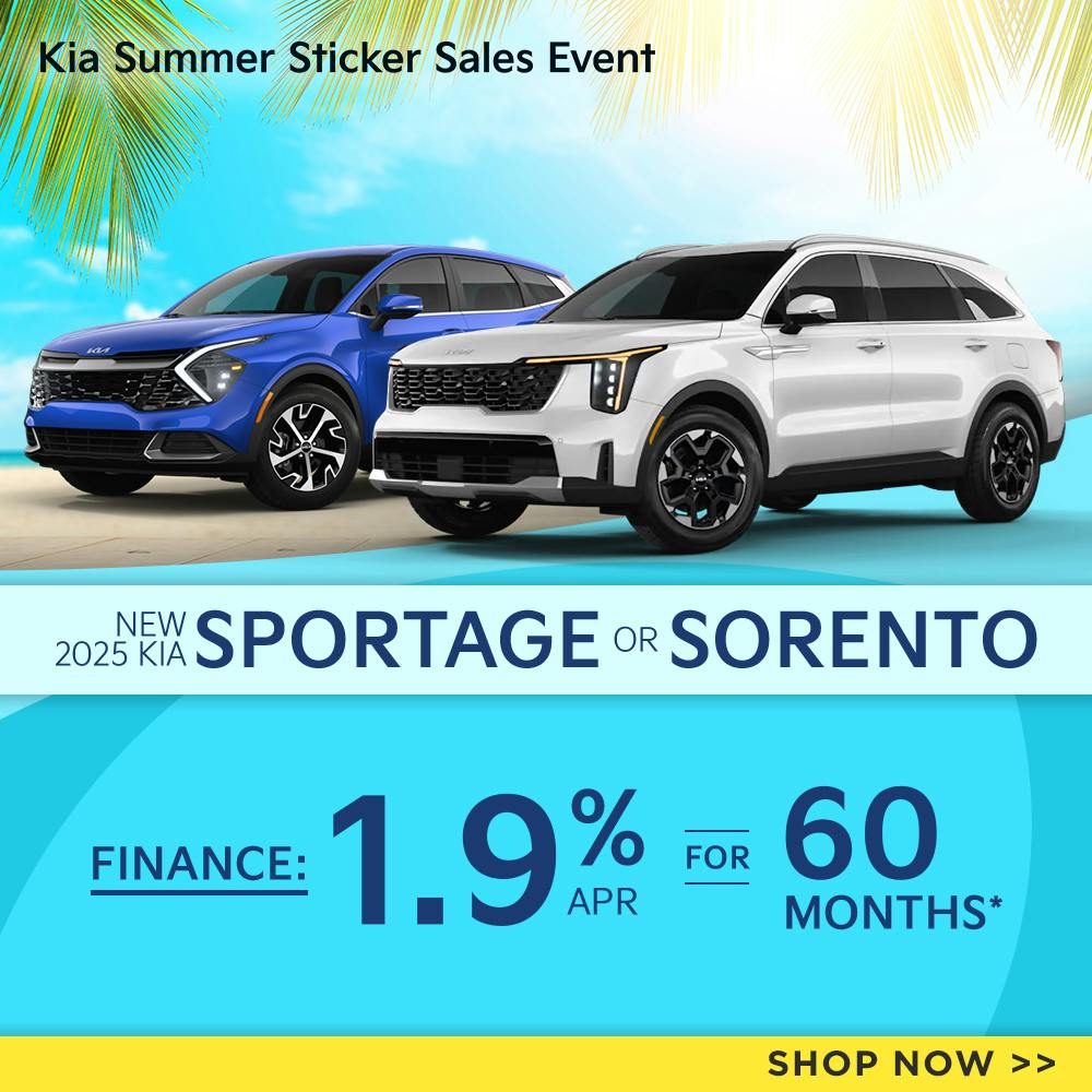 DA_June_New 2025 Kia Sportage or Sorento