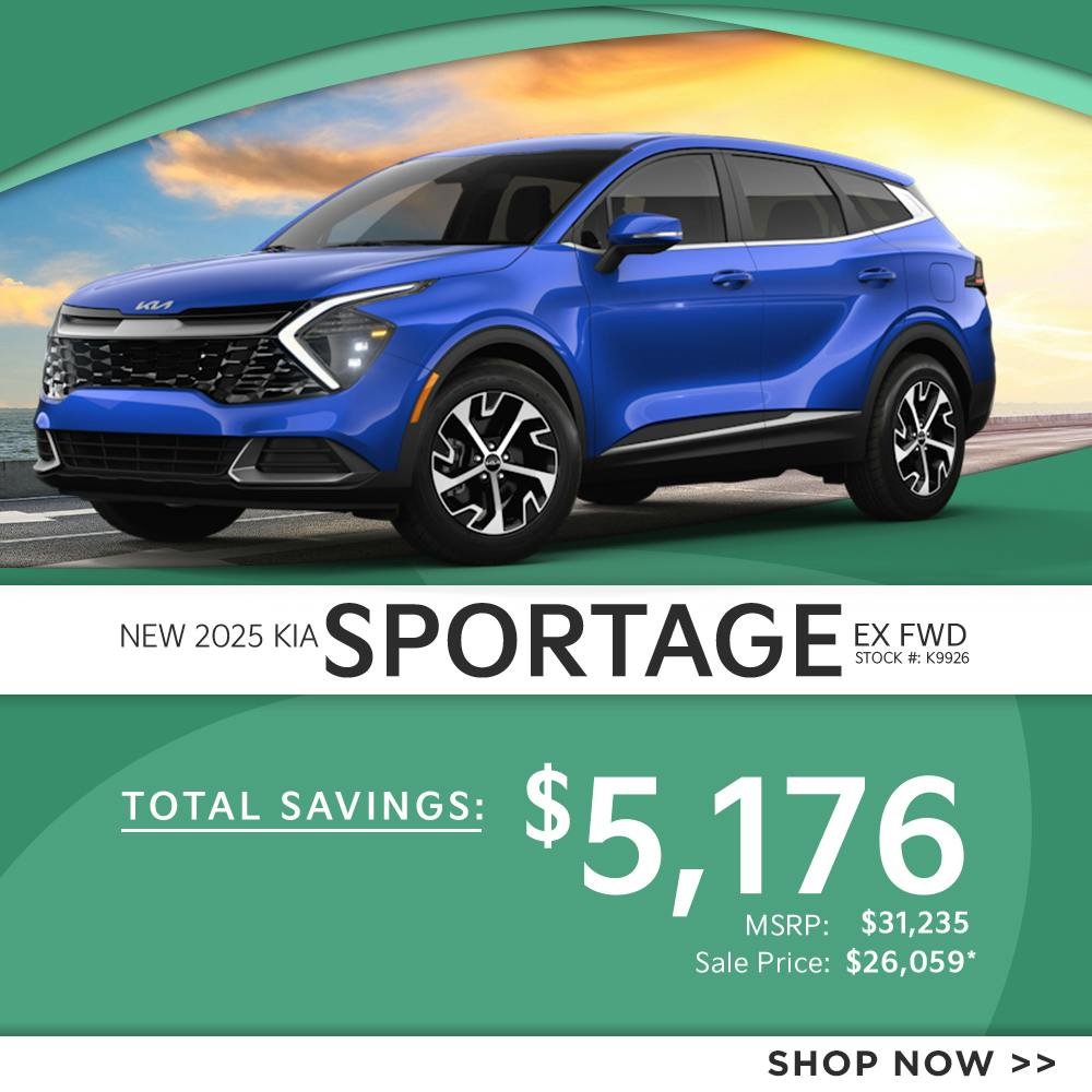 New 2025 Kia Sportage EX FWD