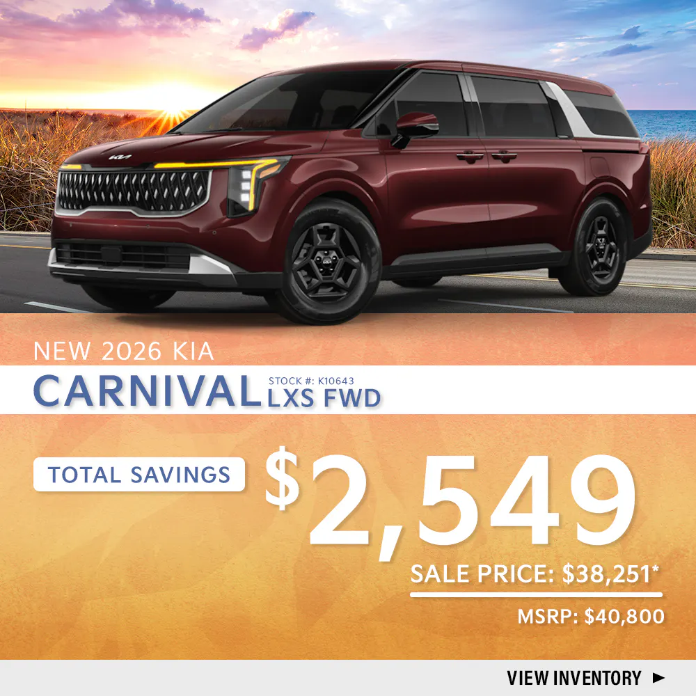 New 2026 Kia Carnival LXS FWD