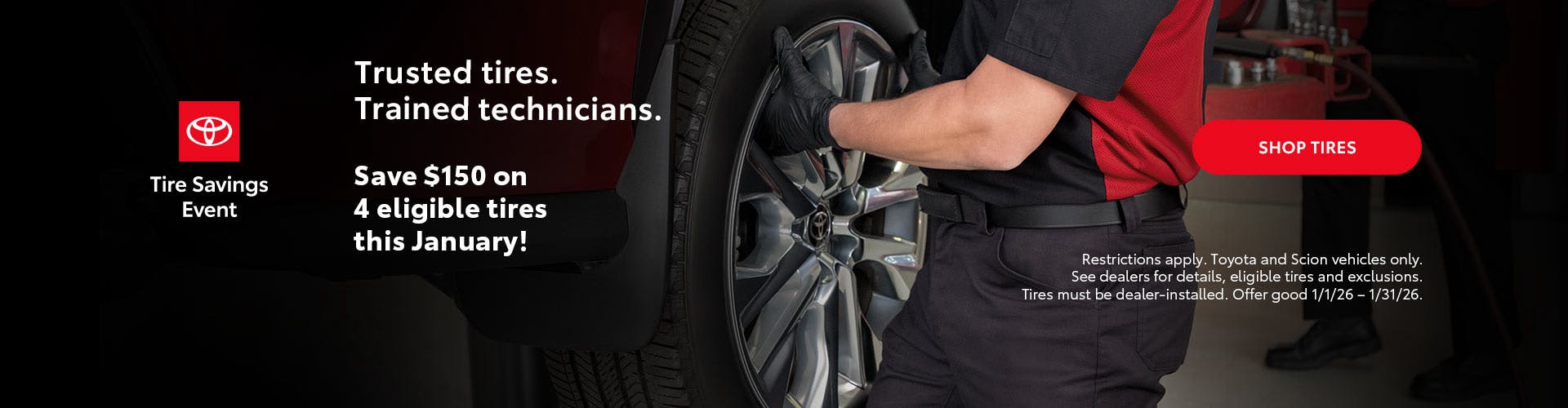 January 2026 NAT Tire Savings Event