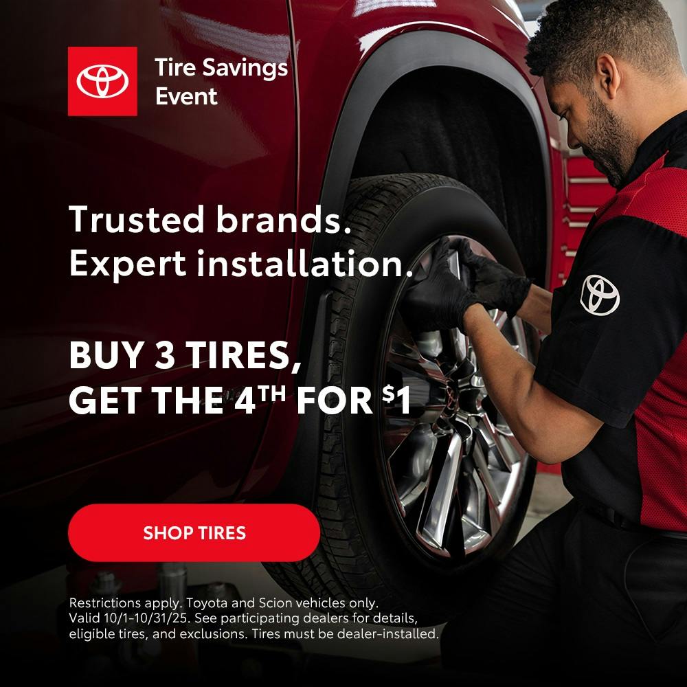 $1 Tire Sale | Krause Toyota