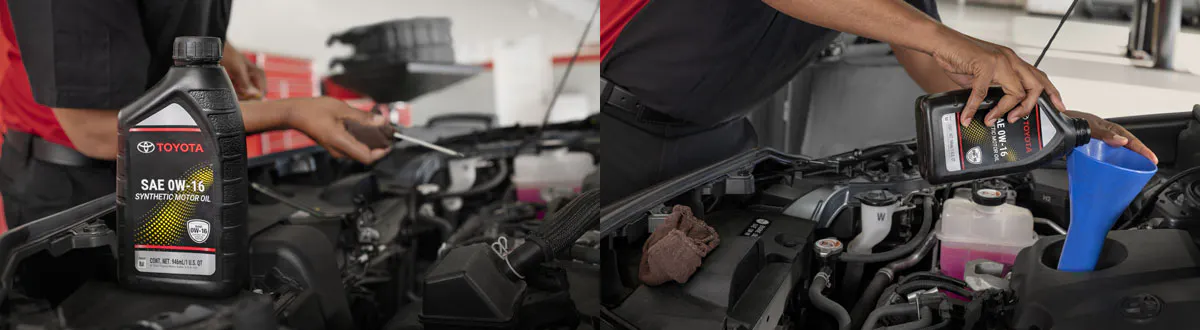 Toyota Full Synthetic Oil Change Service