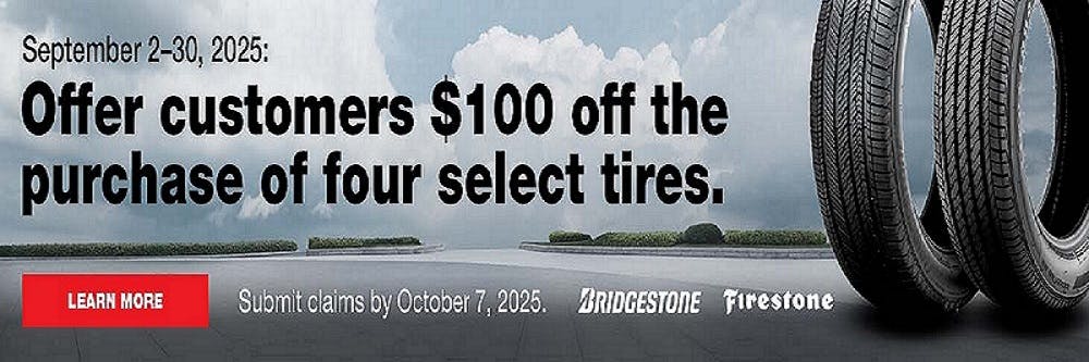 September $100 Tire