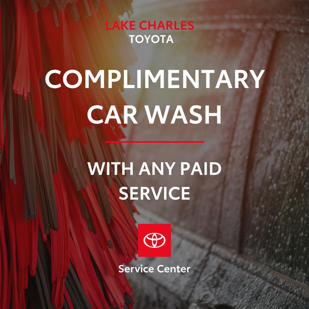 Complimentary Car Wash | Lake Charles Toyota