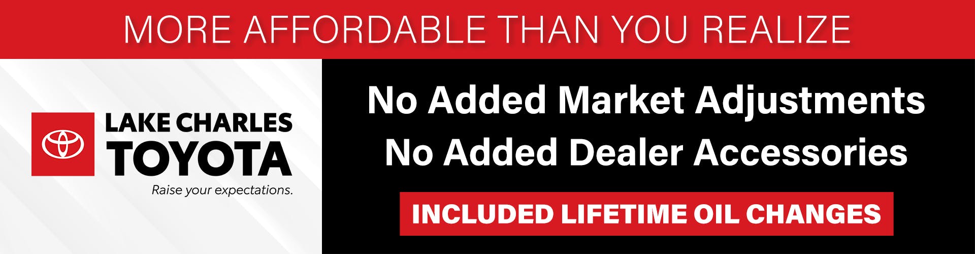 More Affordable