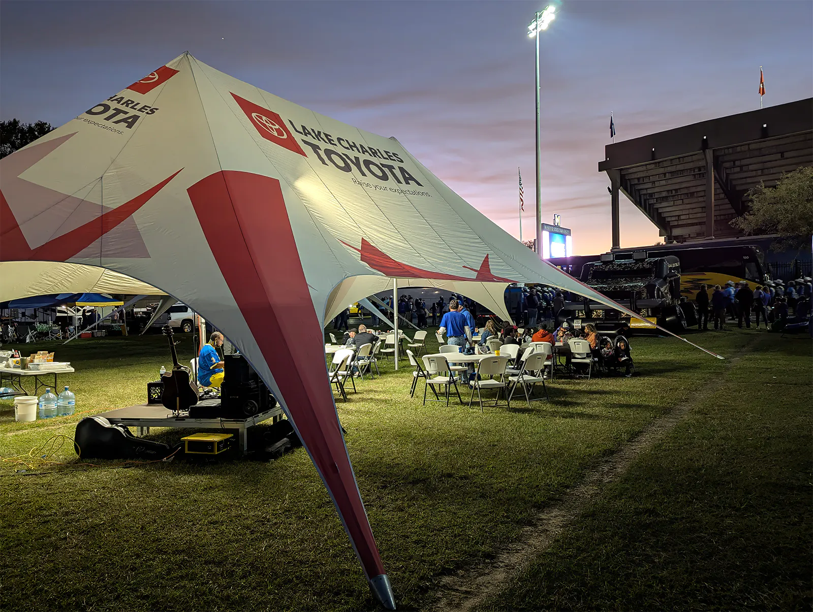 Lake Charles Toyota Tailgate Experience