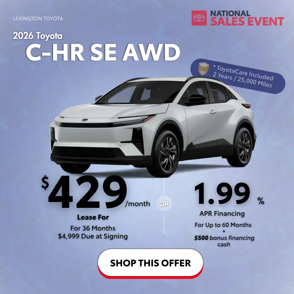 2026 C-HR Special | Lexington Toyota