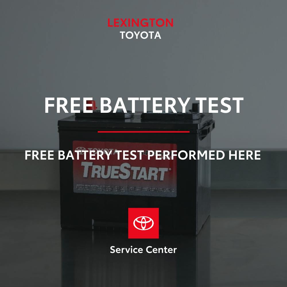 Free Battery Test | Lexington Toyota